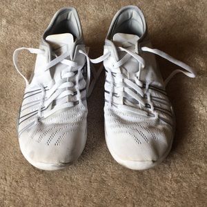 Nike free white shoes, size 6.5